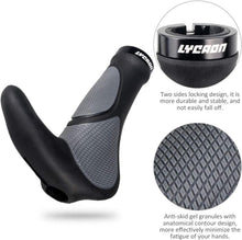 LYCAON Bike Griffe Anti-Rutsch Fahrrad Lenker Ergonomisch