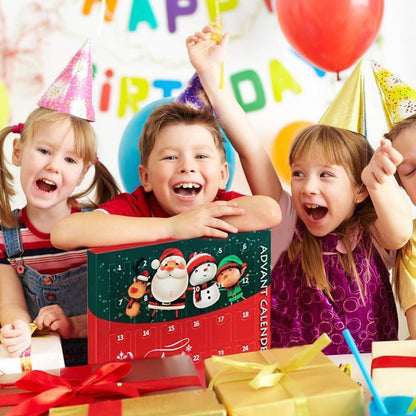 OBEST Adventskalender für Kinder 24 Draht-Puzzleteile