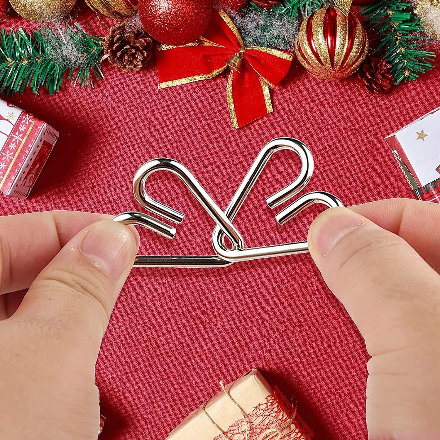 Adventskalender für Kinder mit 24 Draht-Puzzleteilen