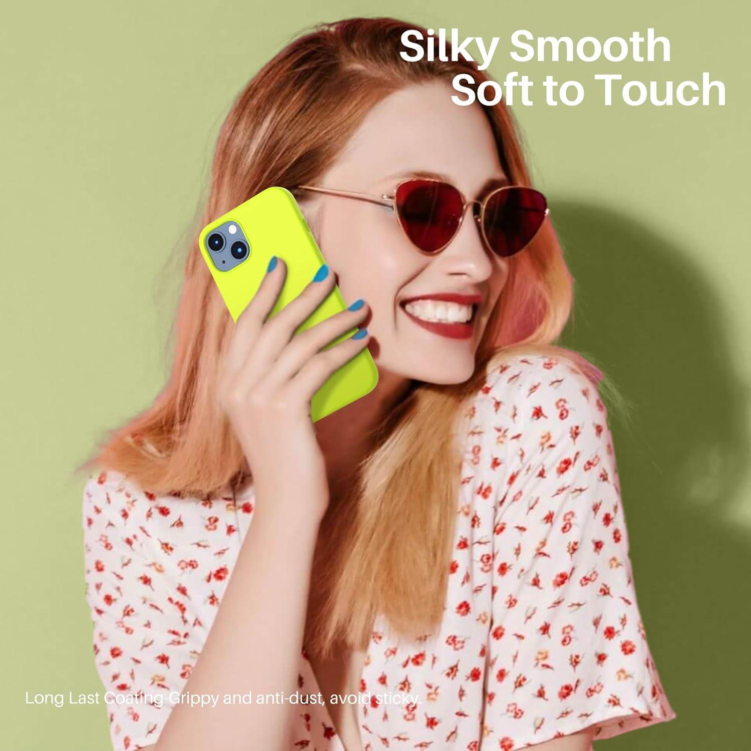 Silikon Case für iPhone 13 6,1 Schutzhülle Flüssig Silikon