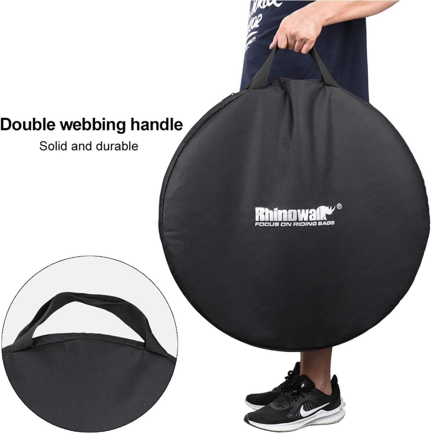 Fahrrad Laufradtasche Nylon schwarz für 26-29 Zoll Mountainbike