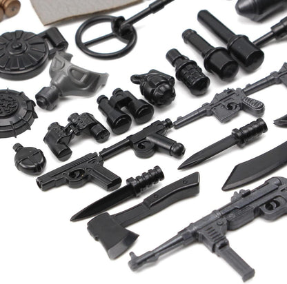 Feleph Militär Waffen Set WW2 Armee Spielzeug Soldaten