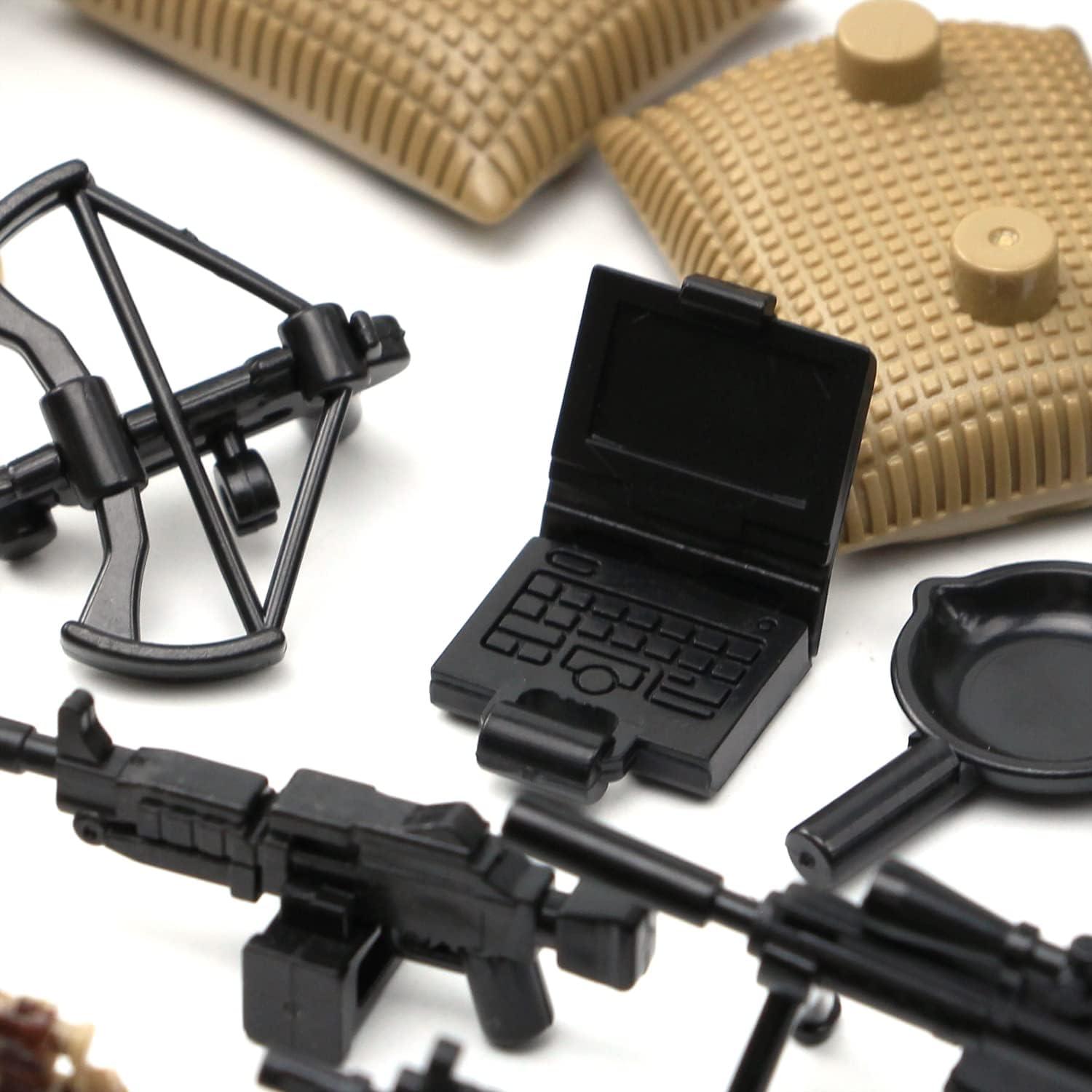 Militär Waffen Set Spielzeug Modern Armee Baustein Soldat Figuren Ausrüstung