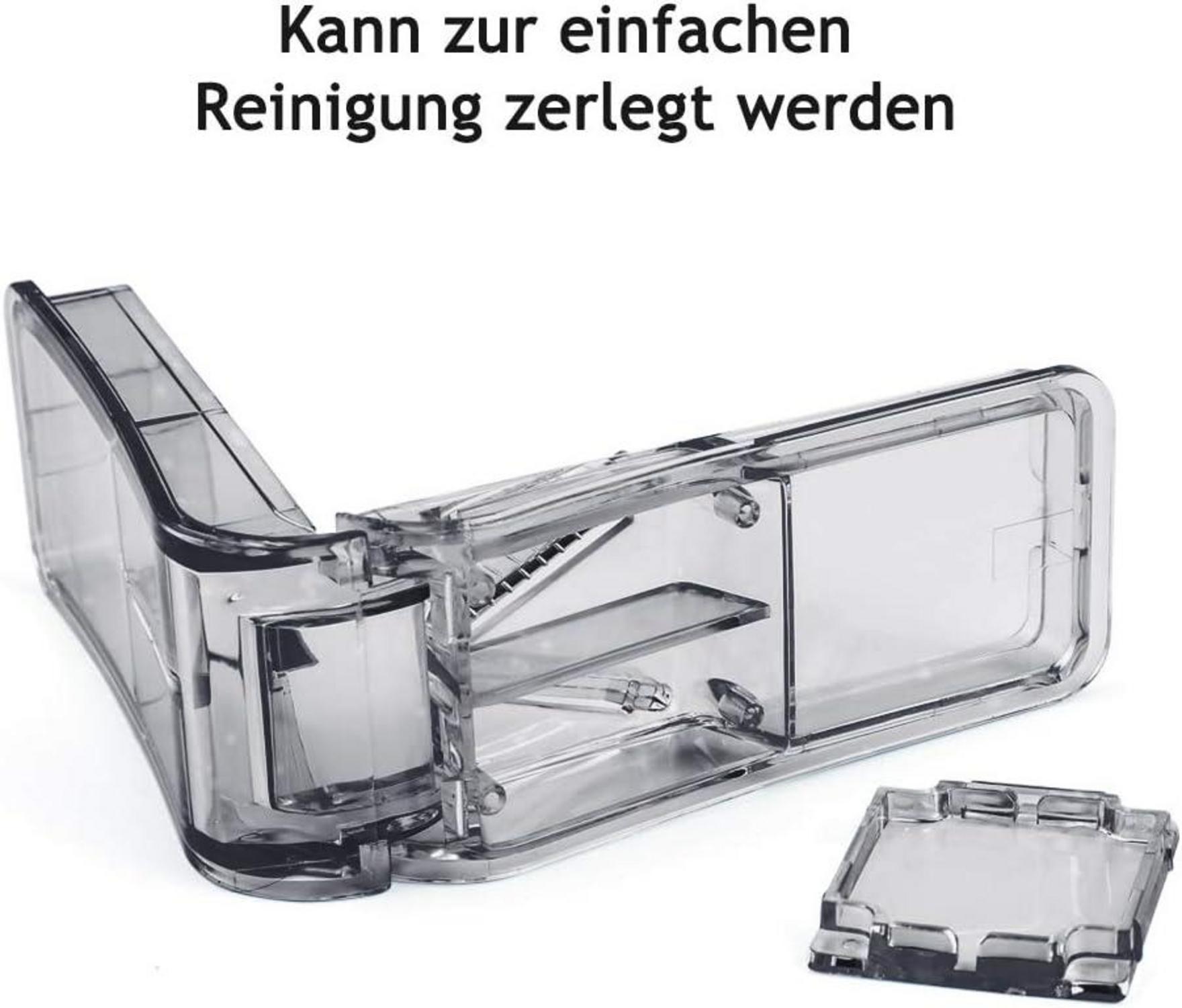 Tablettenteiler für Große und Kleine Tabletten 2 Stück Blau Schwarz