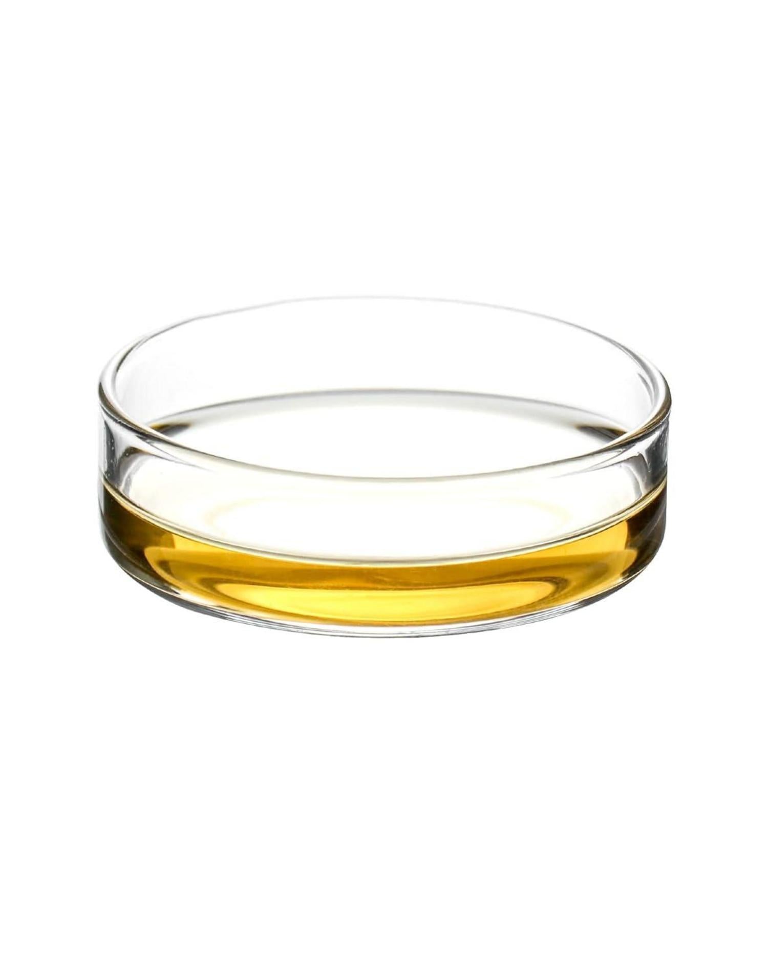 5er Set QWORK Glas Petrischalen mit Deckel 60mm x 18mm