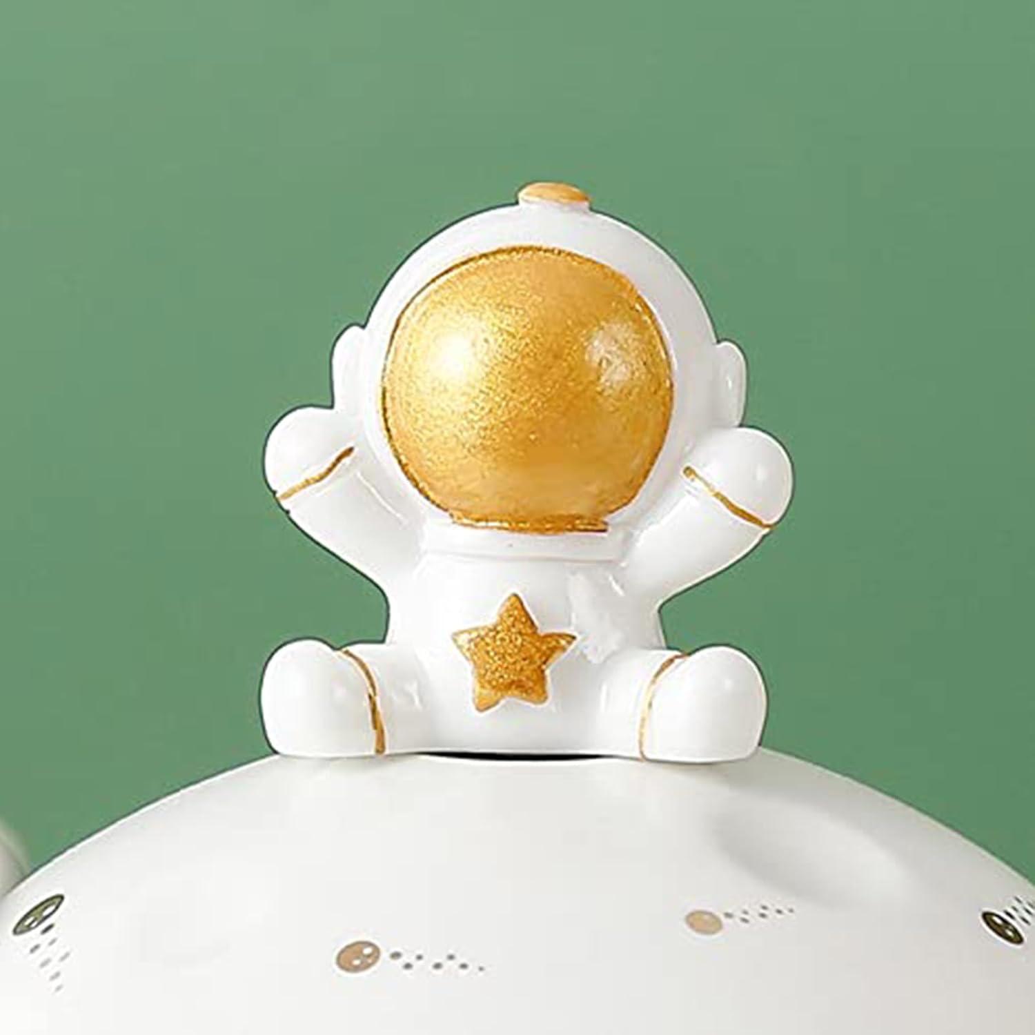 Kawaii Astronaut Tasse mit Planet Prägung Keramik Becher 11cm Süßes