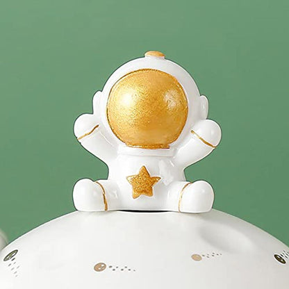Kawaii Astronaut Tasse mit Planet Prägung Keramik Becher 11cm Süßes