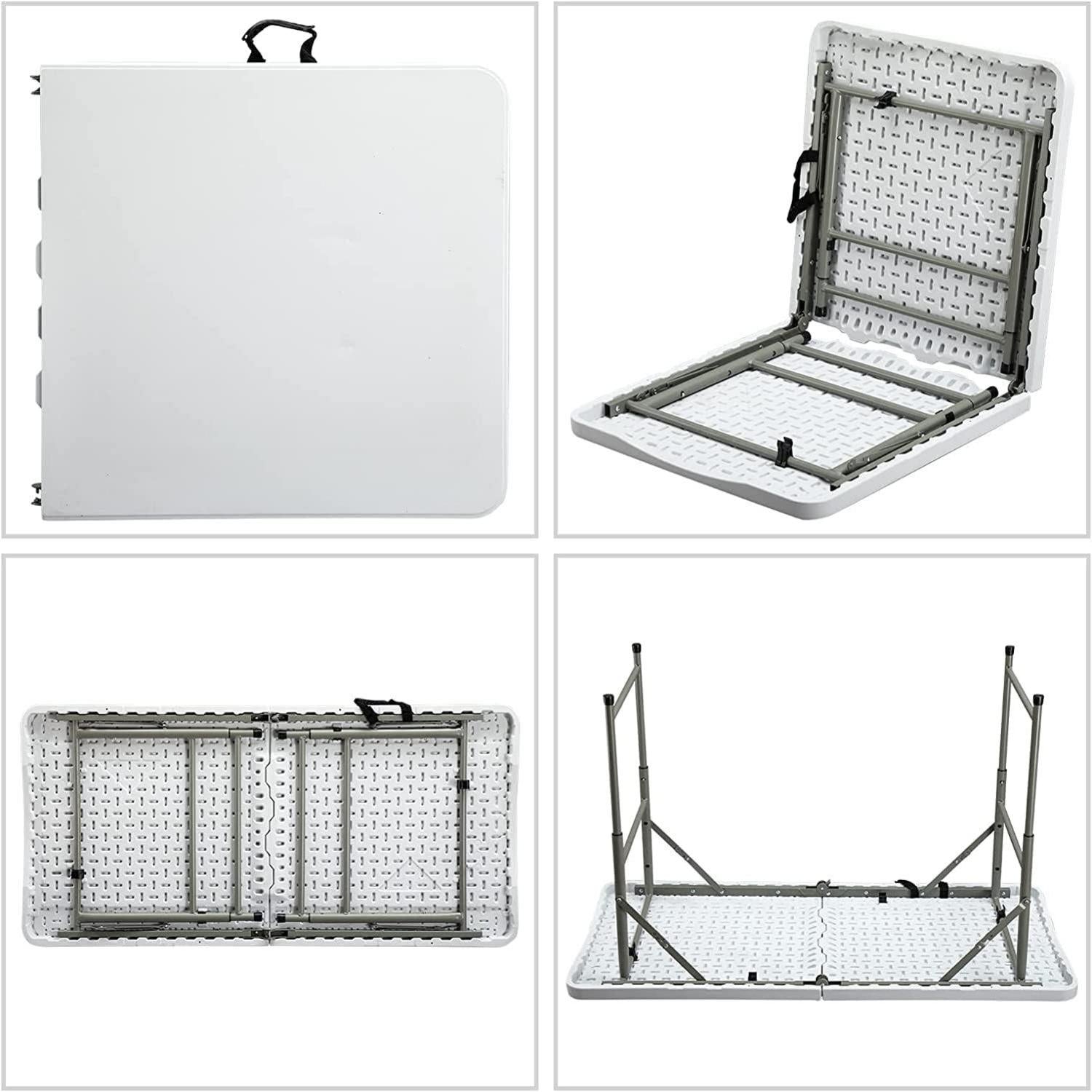 Klapptisch Campingtisch 122cm Küche Balkon Gartentisch