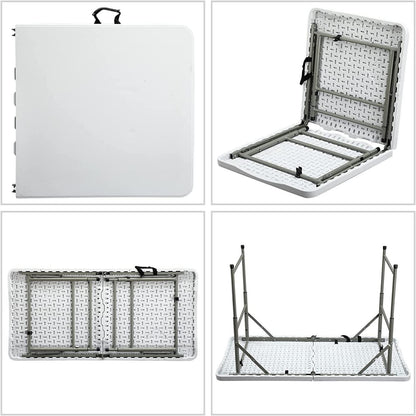 Klapptisch Campingtisch 122cm Küche Balkon Gartentisch