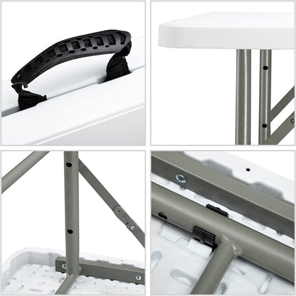 Klapptisch 4FT Campingtisch Klappbarer Gartentisch BBQ Party