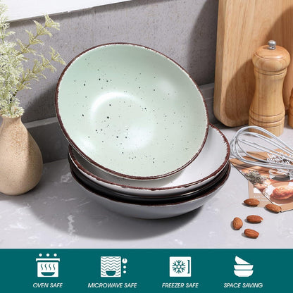 Suppenteller Set Steingut MODA 4-teilig 600ml