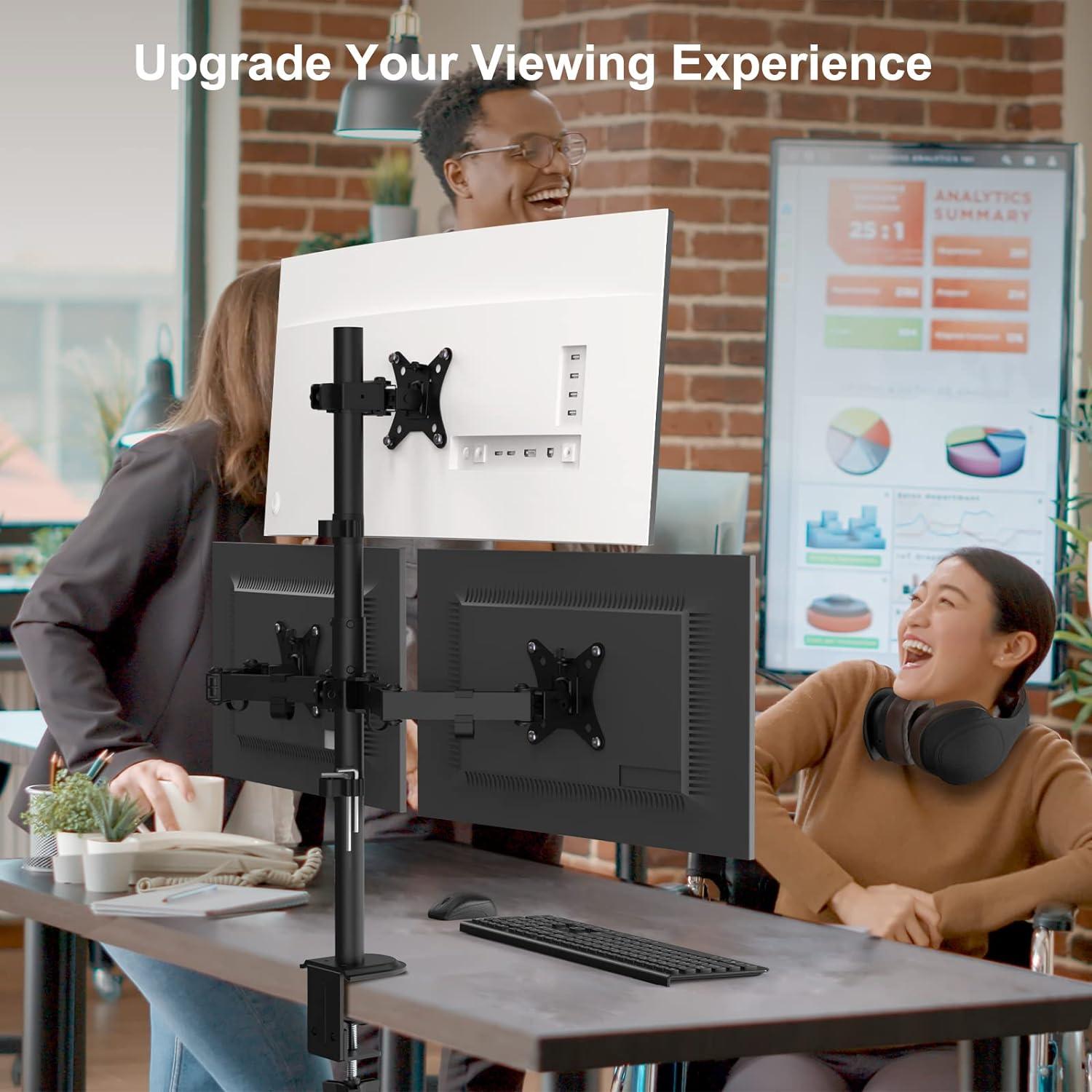 Monitor Halterung für 3 Monitore 13-32 Zoll