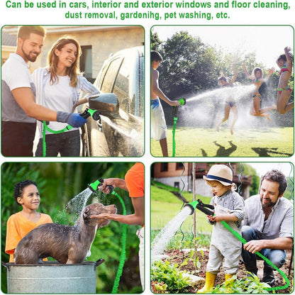 Flexibler Gartenschlauch 100FT/wasserschlauch 3/4 1/2 Zoll Grün