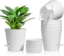 T4U 16,5cm Kunststoff Blumentopf Bewässerungssystem 6er-Set