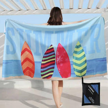Microfaser Strandtuch schnell trocknend 160x80 cm Sandfrei und leicht