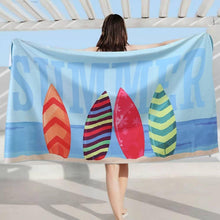 Microfaser Stranddecke schnell trocknend 160 x 80 cm