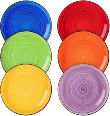 6-teiliges vancasso BONITA Tafelservice Set Ø 18,8 cm - Steinzeug