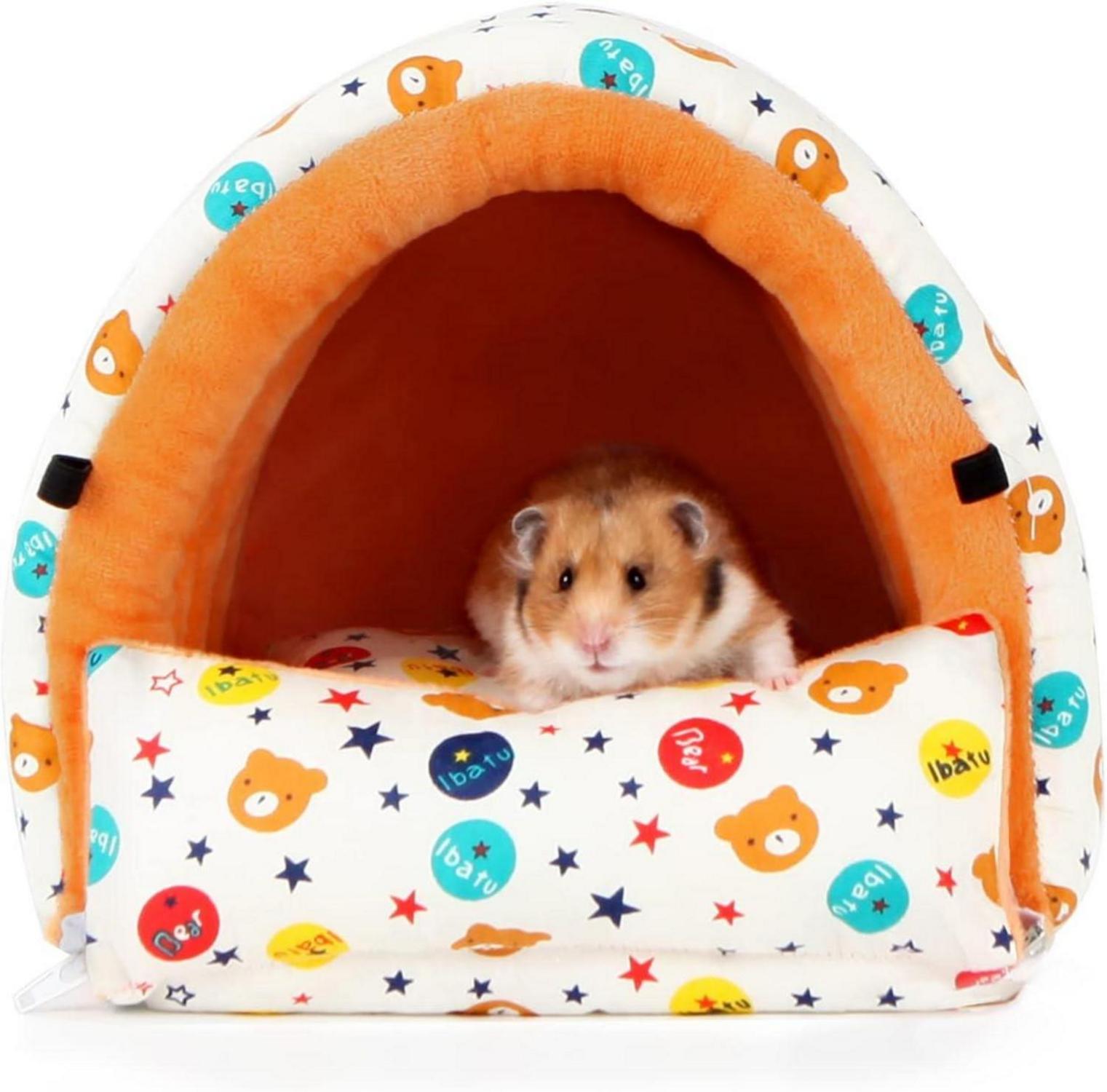 Weiches Plüsch Hamsterbett für Meerschweinchen & Kaninchen
