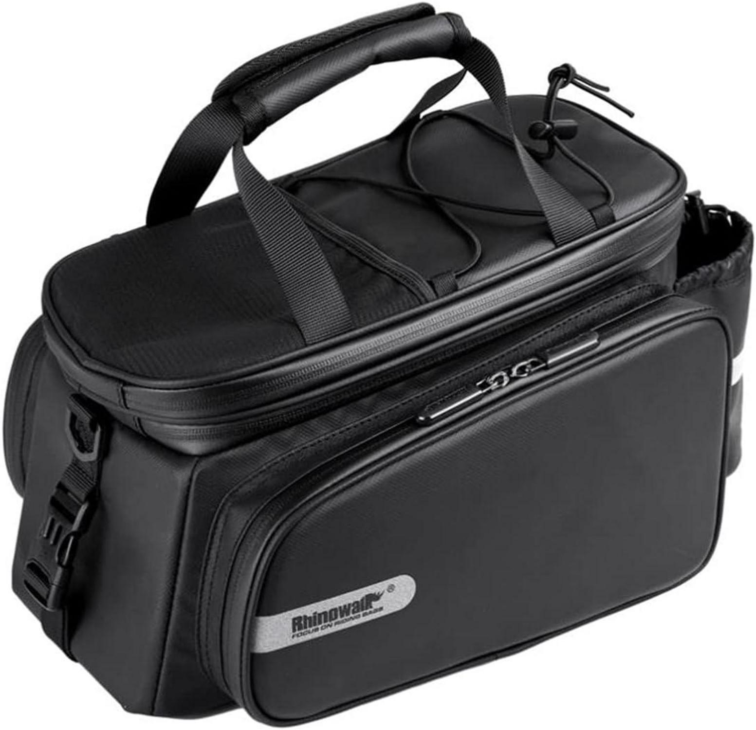 Erweiterbare Gepäckträgertasche für Fahrrad 11-30L Wasserdicht Multifunktion Faltbare Seitentaschen