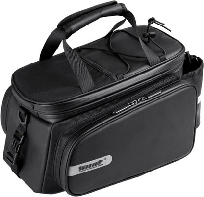 Erweiterbare Gepäckträgertasche für Fahrrad 11-30L Wasserdicht Multifunktion Faltbare Seitentaschen