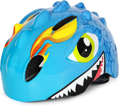 Fahrradhelm Kinder Niedliche Cartoon 3D Gestaltet Kinderhelm für