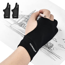 Drawing Glove 2er Pack Medium Artist Handschuh Grafiktablett