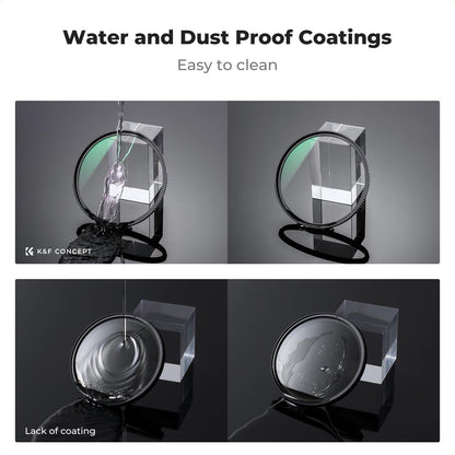 49mm Slim Zirkularer Polfilter AGC Glas 24 Schichten, CPL Filter