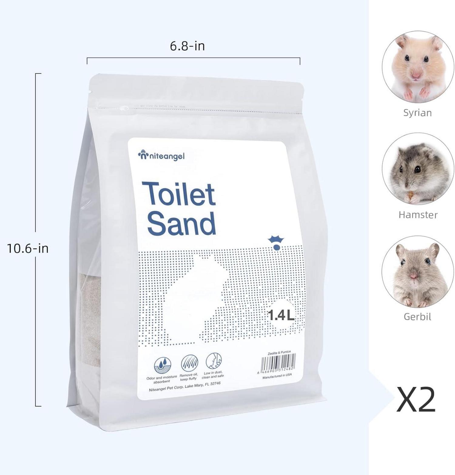 Niteangel Trainingssand für Hamster und kleine Haustiere