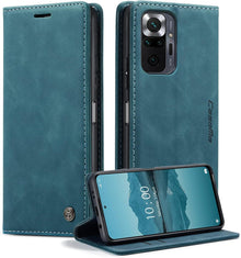 Handyhülle Xiaomi Redmi Note 10 Pro Max Leder Magnet Standfunktion