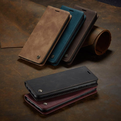 Handyhülle Xiaomi Redmi Note 10 Pro Max Leder Magnet Standfunktion