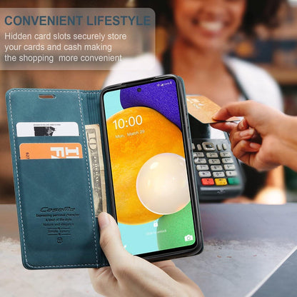 Samsung Galaxy A53 5G CaseMe Handyhülle Leder Schutzhülle mit Kartenfach