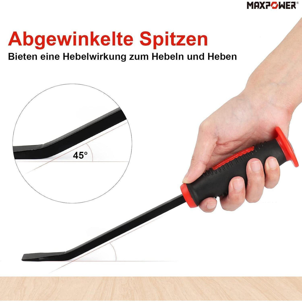 Stemmhebel-Satz 4-tlg mit Softgriff und Schlagköpfen, 200-600mm