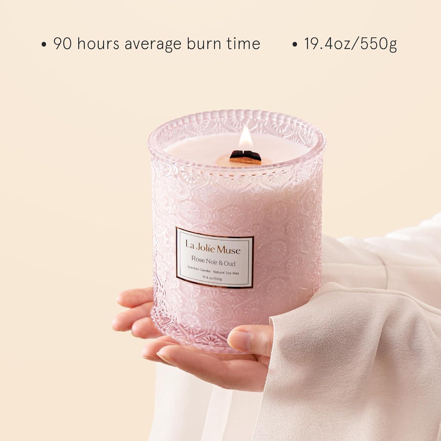 La Jolíe Muse Rosy Garden Duftkerze 550g großes