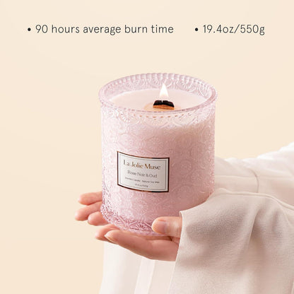 La Jolíe Muse Rosy Garden Duftkerze 550g großes