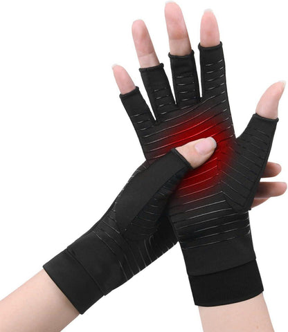 Kupfer Arthritis Kompressionshandschuhe für Schmerzlinderung