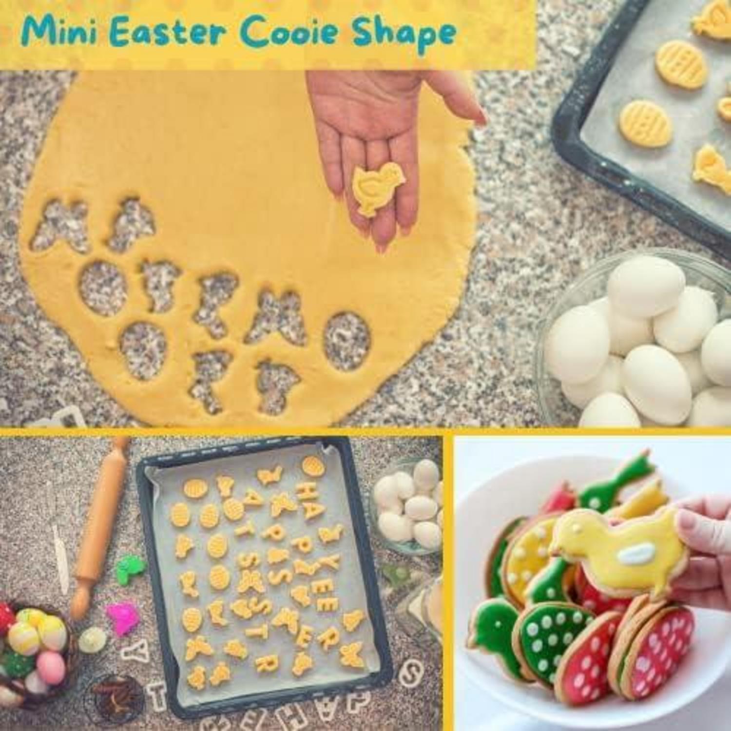 Mini Easter Cookie Cutter Set Stainless Steel Biscuit Set Baking