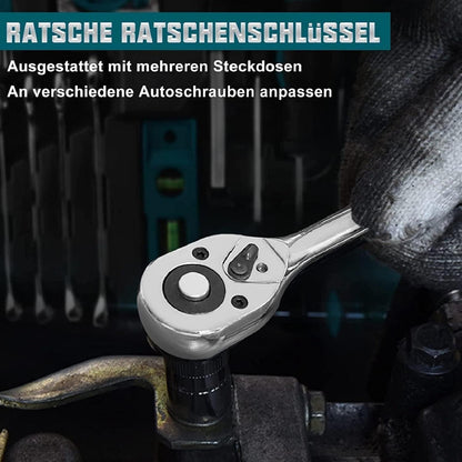 Werkzeugkoffer Profi 257 tlg. Handwerkzeug-Set Ratschen Steckschlüssel