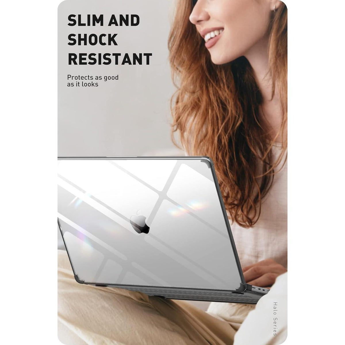 Schutzhülle für MacBook Pro 14 Zoll M1 Clear Schwarz