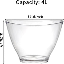Acryl Eiskübel Champagnereimer 4 Liter transparent Bar
