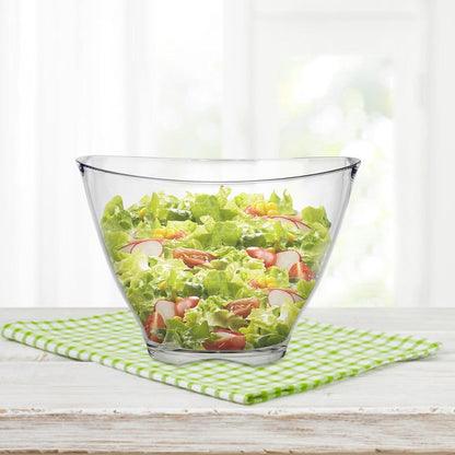 Acryl Eiskübel 4 Liter transparent oval Bar Party Wein Champagner Bier