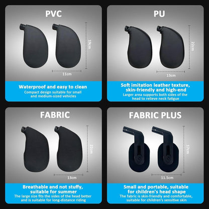 Auto Kopfstütze mit Gedächtnisschaum für Kinder und