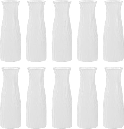 Blumenvasen aus Verbundkunststoff im 10er Set