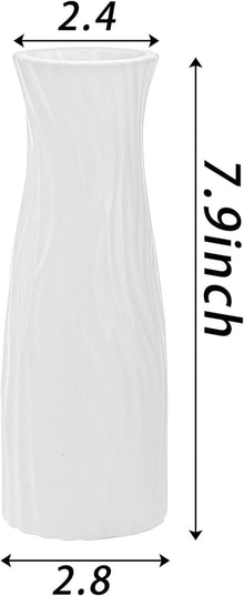 SOUJOY Blumenvasen Verbundkunststoff klein hoch konisch 10