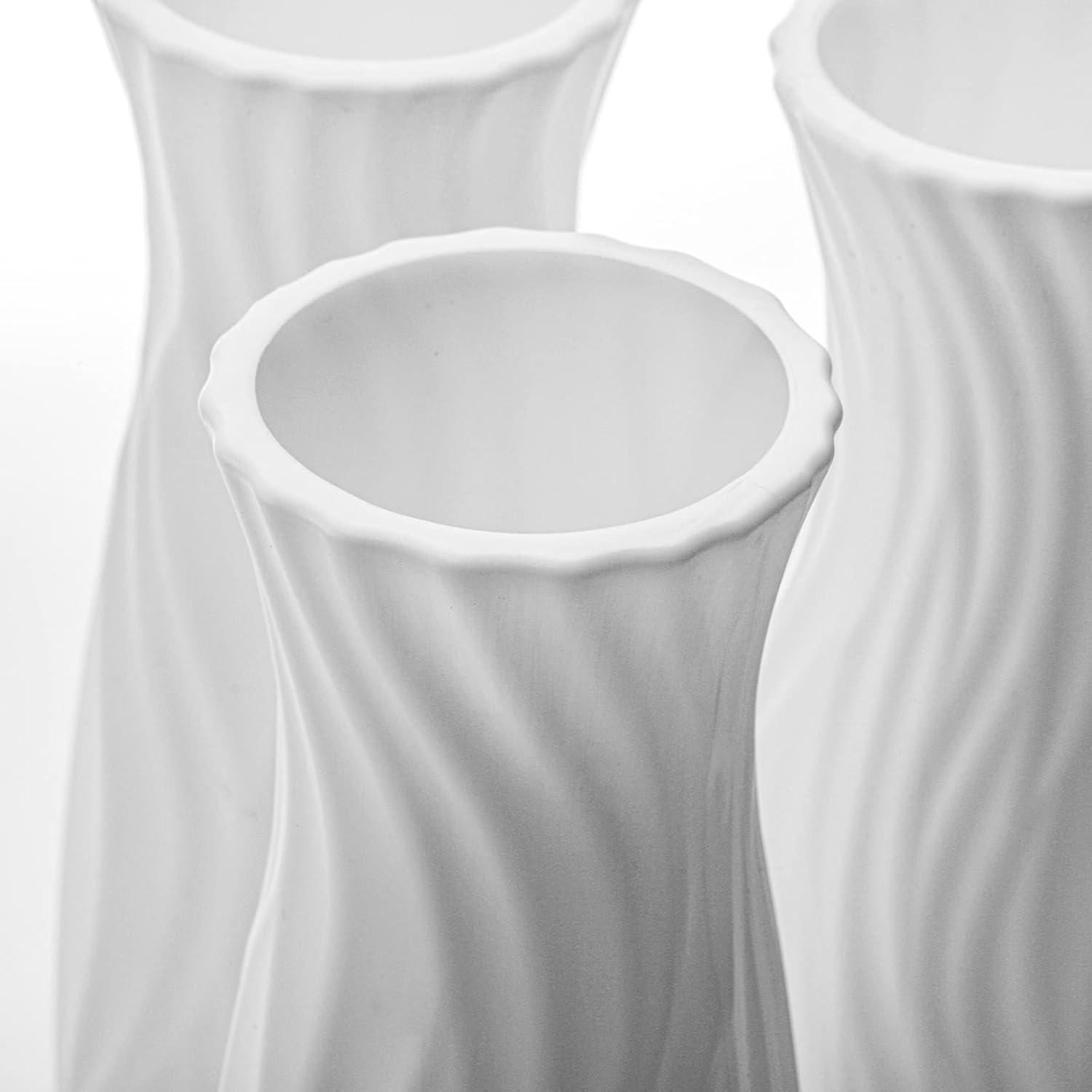 Blumenvasen aus Verbundkunststoff im 10er Set