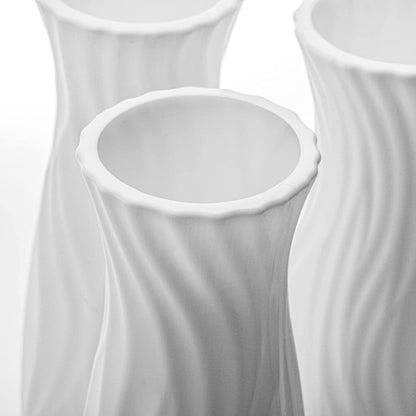 Blumenvasen aus Verbundkunststoff im 10er Set