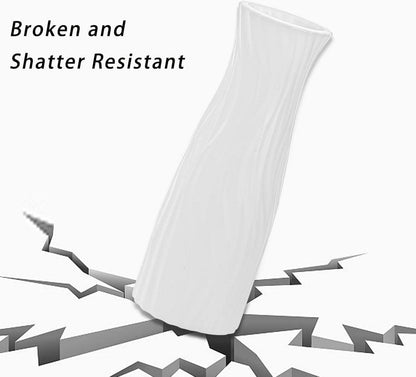 SOUJOY Kunststoff Blumenvasen Konisch 10 Stück Wohnzimmer Dekoration