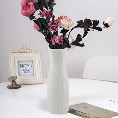 SOUJOY Blumenvase 10er Set Verbundkunststoff klein dekorativ