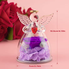 Ewige Rose Engel Geschenkbox für Frauen Mama Oma Weihnachten