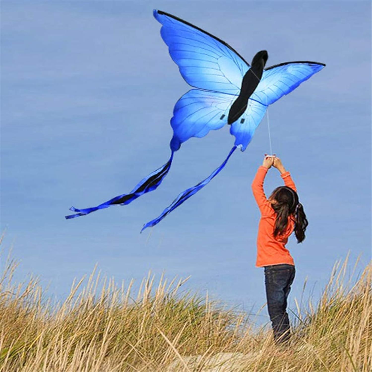 Schmetterling Drachen für Kinder und Erwachsene, Outdoor-Spiele und Aktivitätsspielzeug