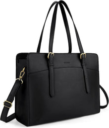 Laptoptasche 15,6 Zoll Schultertasche Damen Aktentasche Leder